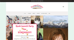 Desktop Screenshot of donnacooner.com